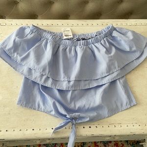 Chambray top